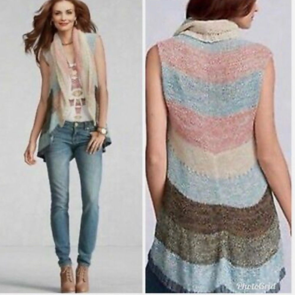 CAbi Line Up Circle Vest